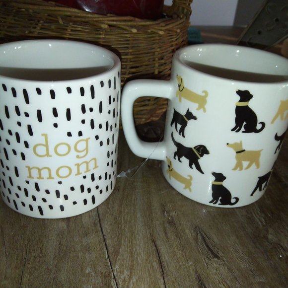 Dog Mom mug set doggie reward inside 2 mugs - SEE Pics! - Picture 7 of 7